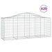 Coșuri gabion arcuite 20 buc, 200x50x80/100 cm, fier galvanizat - WALTI WALTI