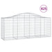 Coșuri gabion arcuite 25 buc, 200x50x80/100 cm, fier galvanizat - WALTI WALTI