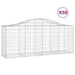 Coșuri gabion arcuite 50 buc, 200x50x80/100 cm, fier galvanizat - WALTI WALTI