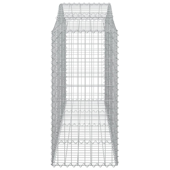 Coșuri gabion arcuite 7 buc, 200x50x100/120 cm, fier galvanizat - WALTI WALTI