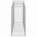 Coșuri gabion arcuite 8 buc, 200x50x100/120 cm fier galvanizat - WALTI WALTI