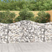 Coșuri gabion arcuite 8 buc, 200x50x100/120 cm fier galvanizat - WALTI WALTI