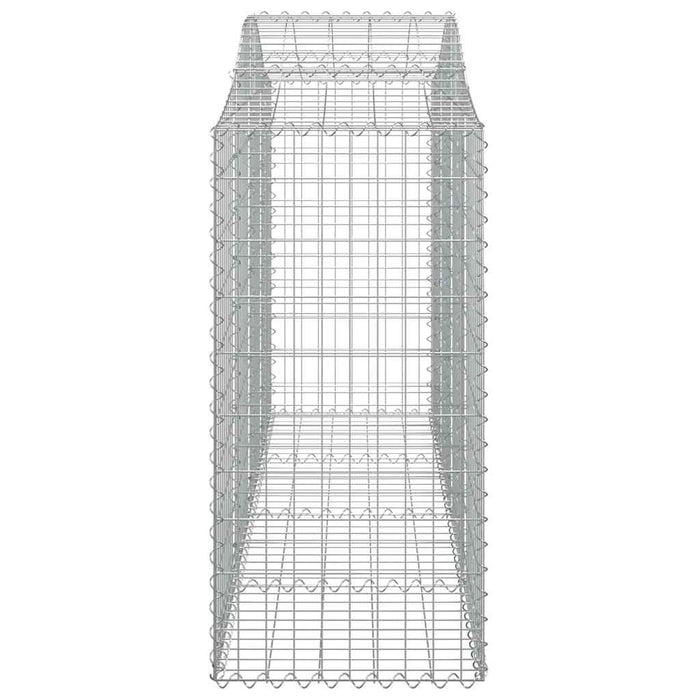 Coșuri gabion arcuite 18 buc, 200x50x100/120cm, fier galvanizat - WALTI WALTI