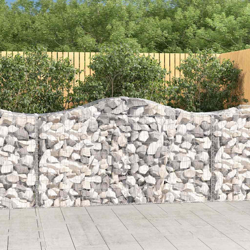 Coșuri gabion arcuite 18 buc, 200x50x100/120cm, fier galvanizat - WALTI WALTI