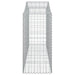 Coșuri gabion arcuite 3 buc, 200x50x120/140 cm, fier galvanizat - WALTI WALTI