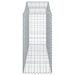 Coșuri gabion arcuite 12 buc, 200x50x120/140cm, fier galvanizat - WALTI WALTI