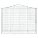 Coșuri gabion arcuite 5 buc, 200x50x140/160 cm, fier galvanizat - WALTI WALTI