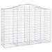 Coșuri gabion arcuite 10 buc, 200x50x140/160cm, fier galvanizat - WALTI WALTI