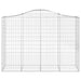 Coșuri gabion arcuite 12 buc, 200x50x140/160cm, fier galvanizat - WALTI WALTI
