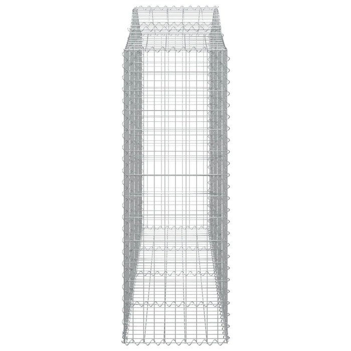 Coșuri gabion arcuite 20 buc, 200x50x140/160cm, fier galvanizat - WALTI WALTI