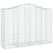 Coșuri gabion arcuite 50 buc, 200x50x140/160cm, fier galvanizat - WALTI WALTI