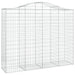 Coșuri gabion arcuite 3 buc, 200x50x160/180 cm, fier galvanizat - WALTI WALTI