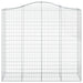 Coșuri gabion arcuite 3 buc, 200x50x180/200 cm, fier galvanizat - WALTI WALTI