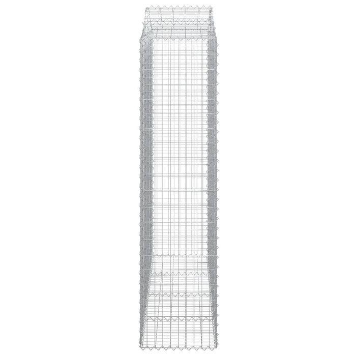 Coșuri gabion arcuite, 5 buc 200x50x200/220 cm, fier galvanizat - WALTI WALTI