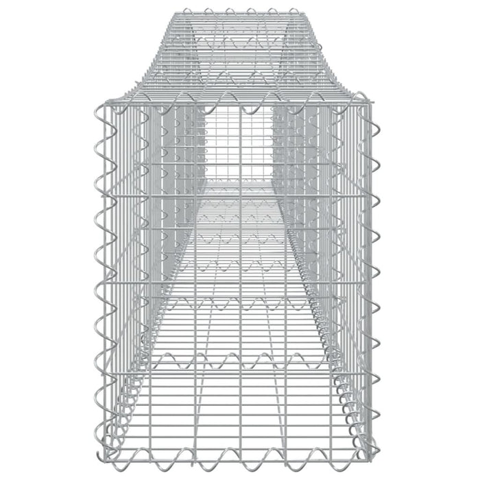 Coșuri gabion arcuite 6 buc, 400x30x40/60 cm, fier galvanizat - WALTI WALTI