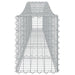 Coșuri gabion arcuite 6 buc, 400x30x40/60 cm, fier galvanizat - WALTI WALTI