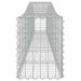 Coșuri gabion arcuite 10 buc, 400x30x40/60 cm, fier galvanizat - WALTI WALTI