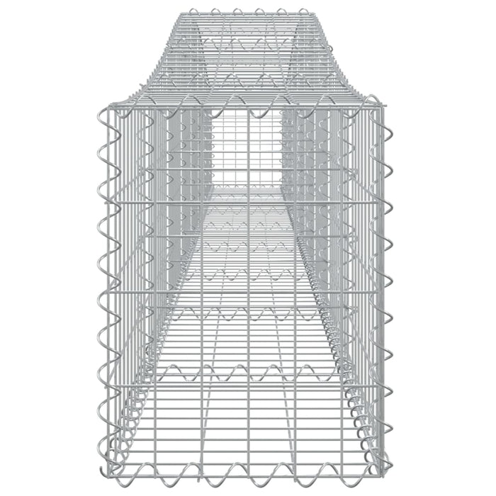 Coșuri gabion arcuite 25 buc, 400x30x40/60 cm, fier galvanizat WALTI