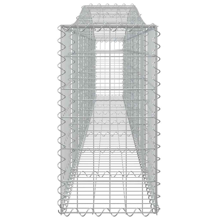 Coșuri gabion arcuite 3 buc, 400x30x60/80 cm, fier galvanizat - WALTI WALTI