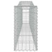 Coșuri gabion arcuite 3 buc, 400x30x60/80 cm, fier galvanizat - WALTI WALTI