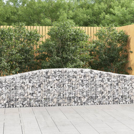 Coșuri gabion arcuite 5 buc, 400x30x60/80 cm, fier galvanizat - WALTI WALTI