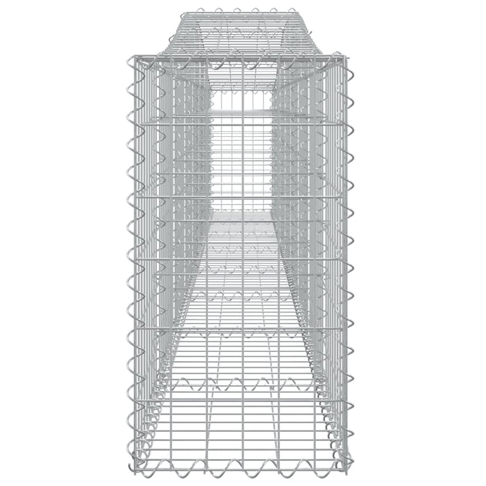 Coșuri gabion arcuite 6 buc, 400x30x60/80 cm, fier galvanizat - WALTI WALTI