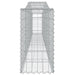 Coșuri gabion arcuite 6 buc, 400x30x60/80 cm, fier galvanizat - WALTI WALTI