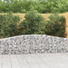 Coșuri gabion arcuite 10 buc, 400x30x60/80 cm, fier galvanizat - WALTI WALTI