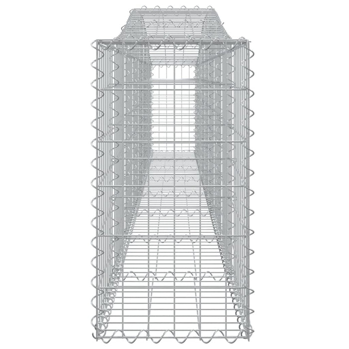Coșuri gabion arcuite 20 buc, 400x30x60/80 cm, fier galvanizat - WALTI WALTI