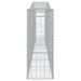 Coșuri gabion arcuite 2 buc, 400x30x80/100 cm, fier galvanizat - WALTI WALTI