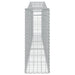 Coșuri gabion arcuite 3 buc, 400x30x80/100 cm, fier galvanizat - WALTI WALTI