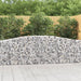 Coșuri gabion arcuite 3 buc, 400x30x80/100 cm, fier galvanizat - WALTI WALTI