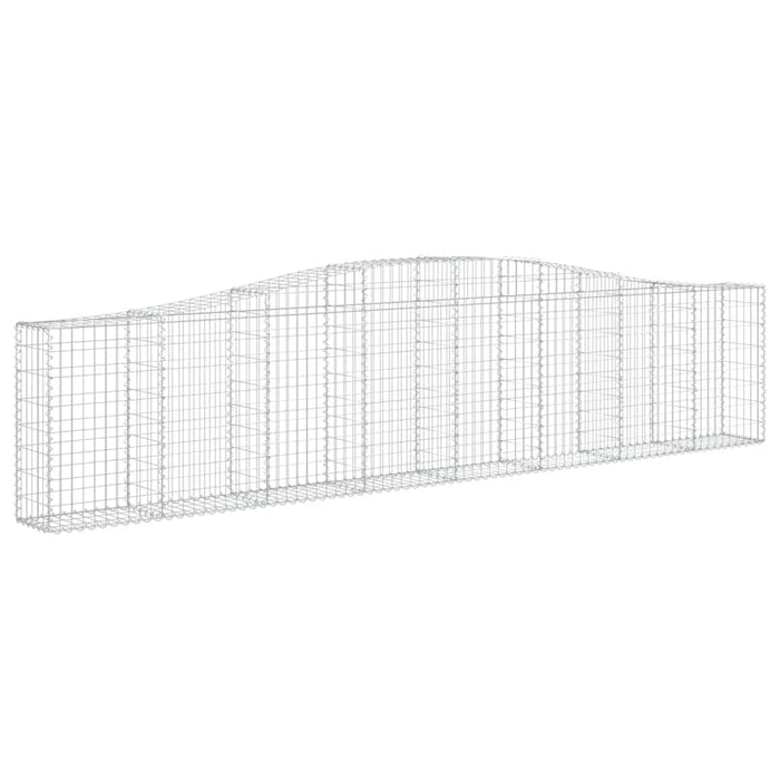 Coșuri gabion arcuite 5 buc, 400x30x80/100 cm, fier galvanizat - WALTI WALTI