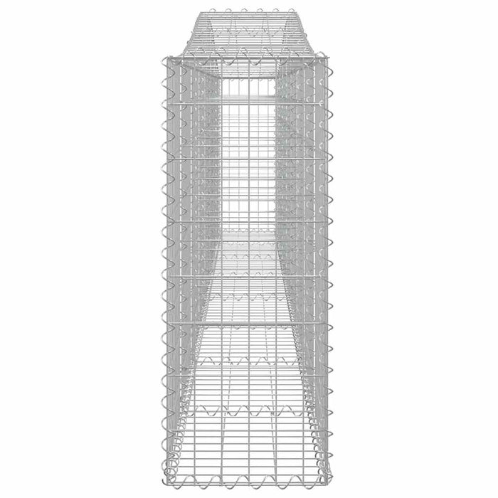 Coșuri gabion arcuite 6 buc, 400x30x80/100 cm, fier galvanizat - WALTI WALTI
