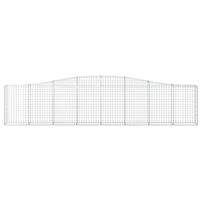 Coșuri gabion arcuite 10 buc, 400x30x80/100 cm, fier galvanizat - WALTI WALTI