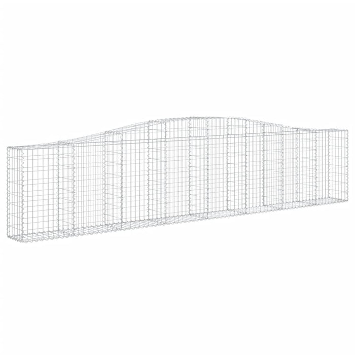 Coșuri gabion arcuite 25 buc, 400x30x80/100 cm, fier galvanizat - WALTI WALTI