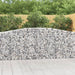 Coșuri gabion arcuite 7 buc, 400x30x100/120 cm fier galvanizat - WALTI WALTI