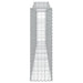 Coșuri gabion arcuite 8 buc, 400x30x100/120 cm fier galvanizat - WALTI WALTI