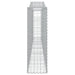 Coșuri gabion arcuite 9 buc, 400x30x100/120 cm fier galvanizat - WALTI WALTI