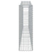 Coșuri gabion arcuite 10 buc, 400x30x100/120 cm fier galvanizat - WALTI WALTI
