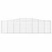 Coșuri gabion arcuite 20 buc, 400x30x100/120 cm fier galvanizat - WALTI WALTI