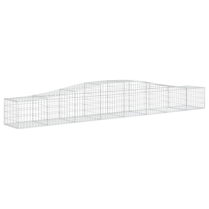 Coșuri gabion arcuite 20 buc, 400x50x40/60 cm, fier galvanizat - WALTI WALTI