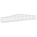 Coșuri gabion arcuite 20 buc, 400x50x40/60 cm, fier galvanizat - WALTI WALTI