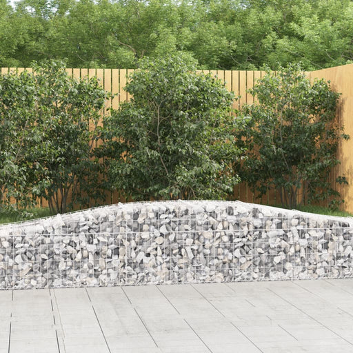 Coșuri gabion arcuite 25 buc, 400x50x40/60 cm, fier galvanizat - WALTI WALTI