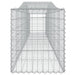 Coșuri gabion arcuite 2 buc, 400x50x60/80 cm, fier galvanizat - WALTI WALTI