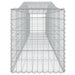 Coșuri gabion arcuite 5 buc, 400x50x60/80 cm, fier galvanizat - WALTI WALTI