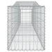 Coșuri gabion arcuite 9 buc, 400x50x60/80 cm, fier galvanizat - WALTI WALTI