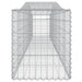 Coșuri gabion arcuite 10 buc, 400x50x60/80 cm, fier galvanizat - WALTI WALTI