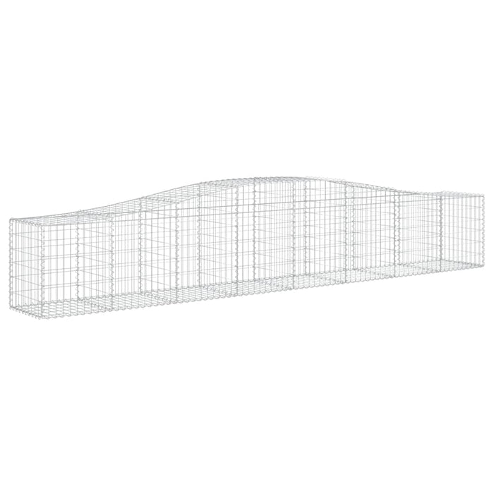 Coșuri gabion arcuite 20 buc, 400x50x60/80 cm, fier galvanizat - WALTI WALTI
