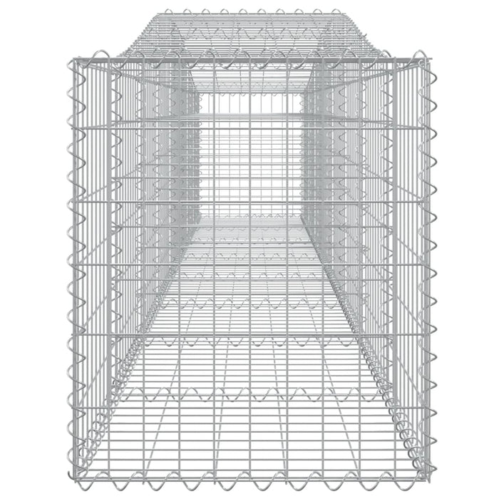 Coșuri gabion arcuite 20 buc, 400x50x60/80 cm, fier galvanizat - WALTI WALTI